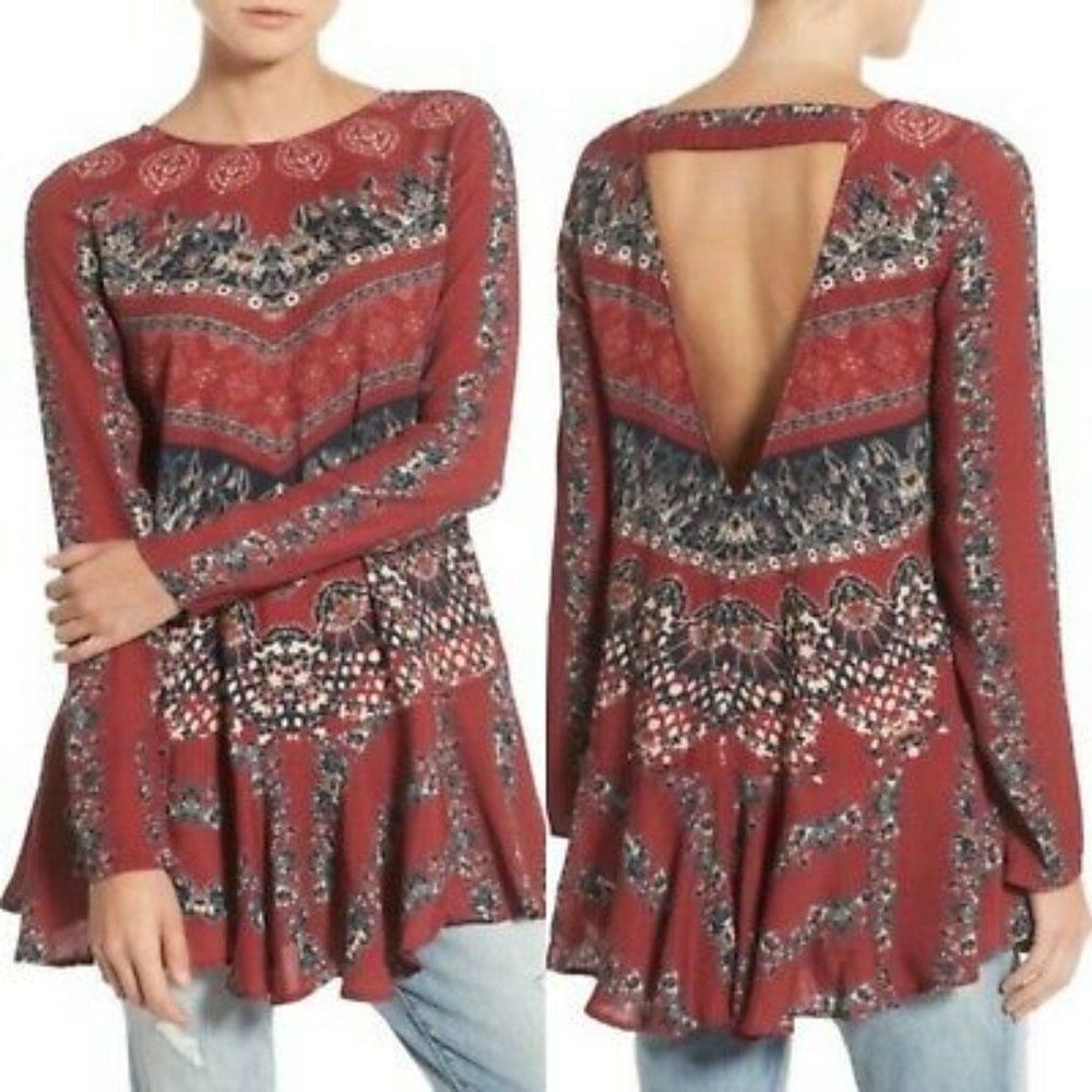 NWT Free People Slubby Crinkle Smooth Talker dress